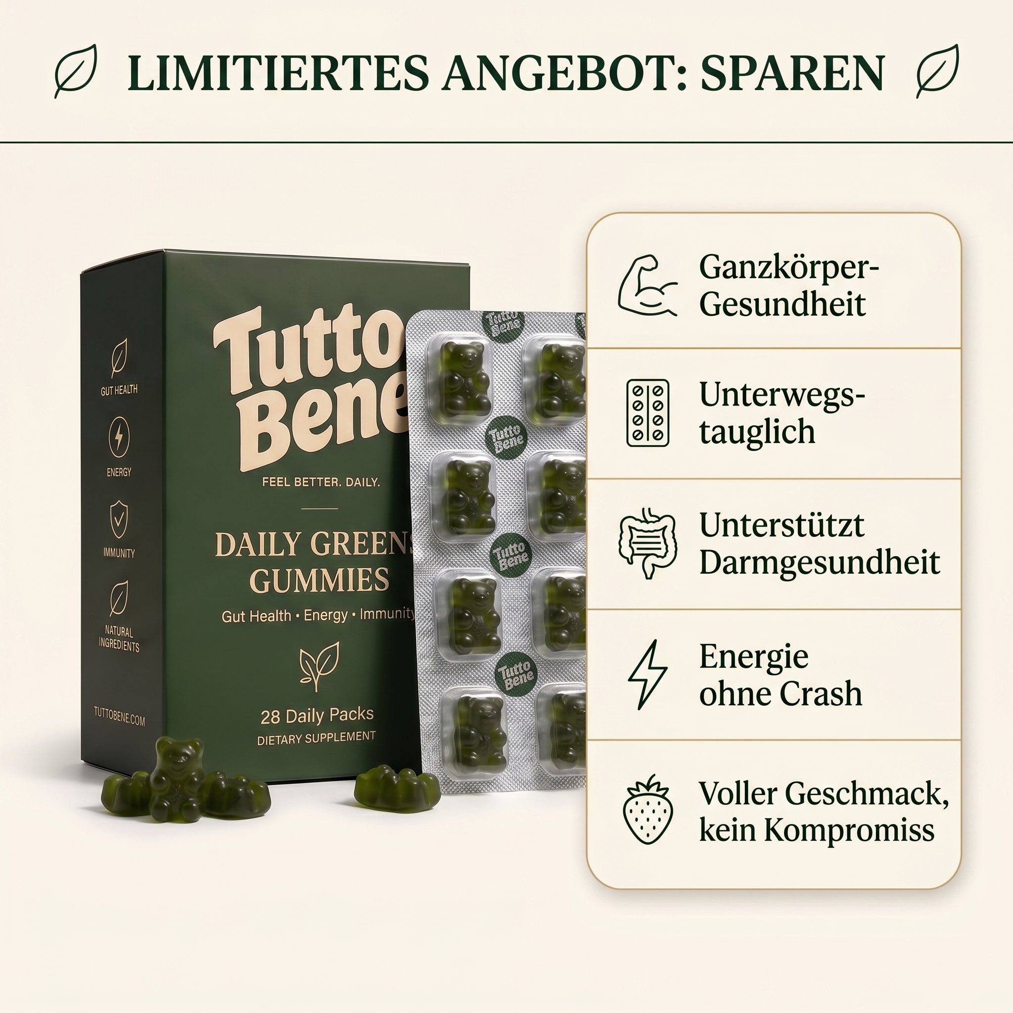 Tutto Bene Bären — Dein täglicher Nährstoff-Boost