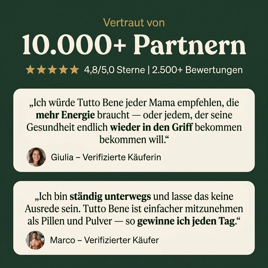 Tutto Bene Bären — Dein täglicher Nährstoff-Boost